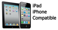 iPhone and iPad Compatible