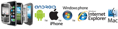 Smartphone, Windows and Mac Compatible