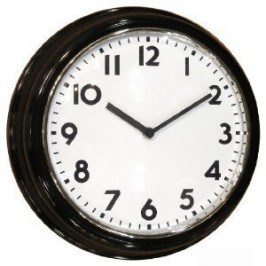 Hidden Wall Clock with DVR