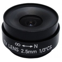 2.5mm Fixed Iris CS Mount Lens