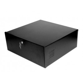 DVR VCR Desktop Security Lockbox with Fan