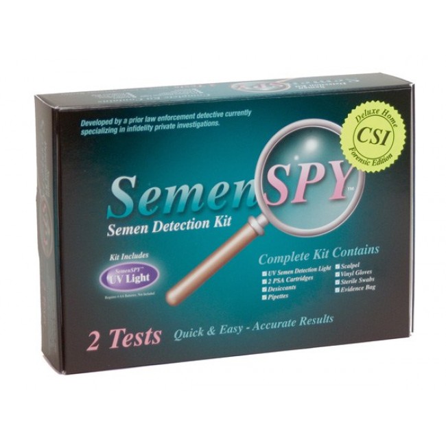 Semen Detection Spy Kit With UV Light