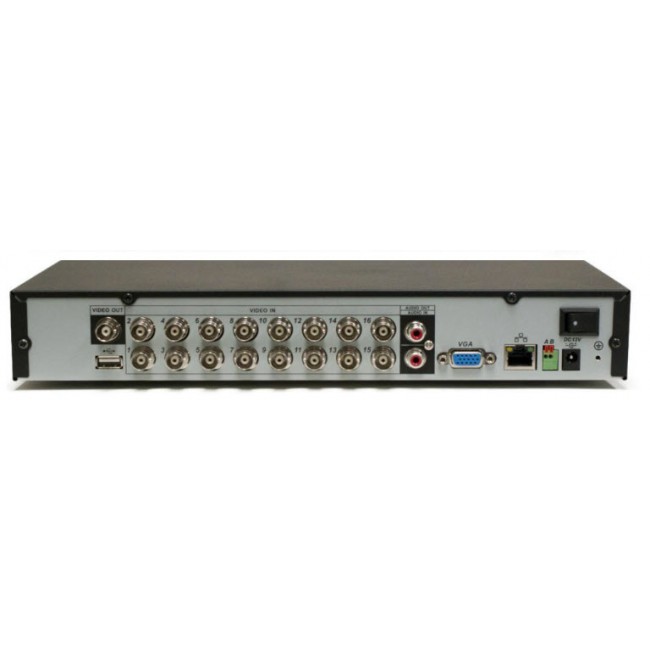 16 Channel Security DVR, H.264, iPhone, iPad, Android Compatible