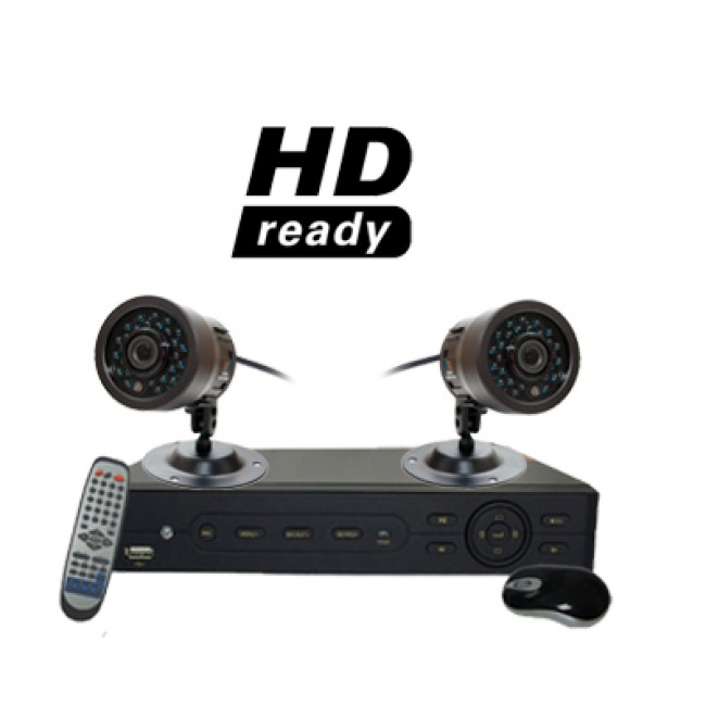 2 Camera Security System with Audio
