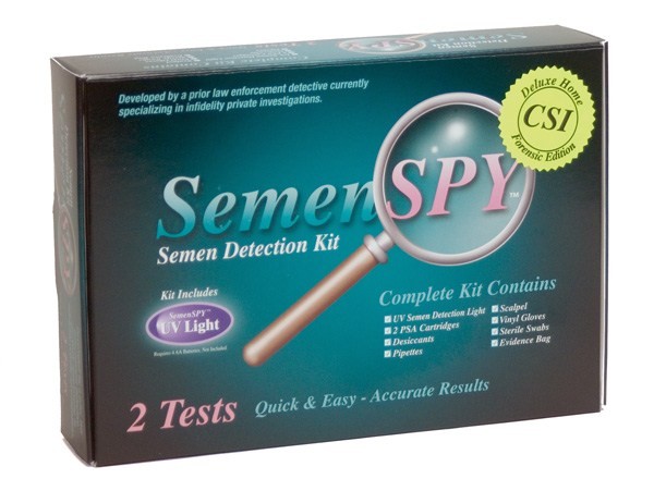 Semen Detection Spy Kit With UV Light