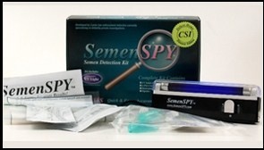 Semen Detection Spy Kit With UV Light
