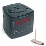 Covert Digital Cube Alarm Clock with USB Reciever with Remote View