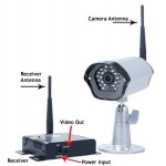 Outdoor Wireless Security Camera with Receiver
