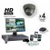 4 Dome Camera System with Grey Cameras