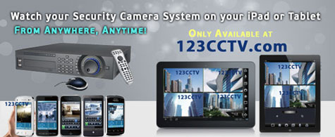 iPhone and iPad Remotely Viewable Camera Systems from 123CCTV